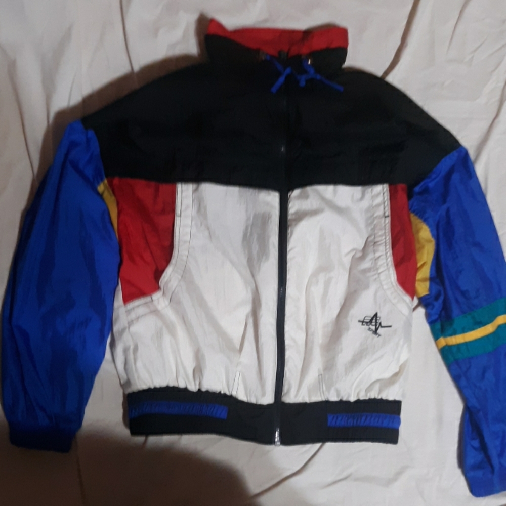 River edge small windbreaker vintage